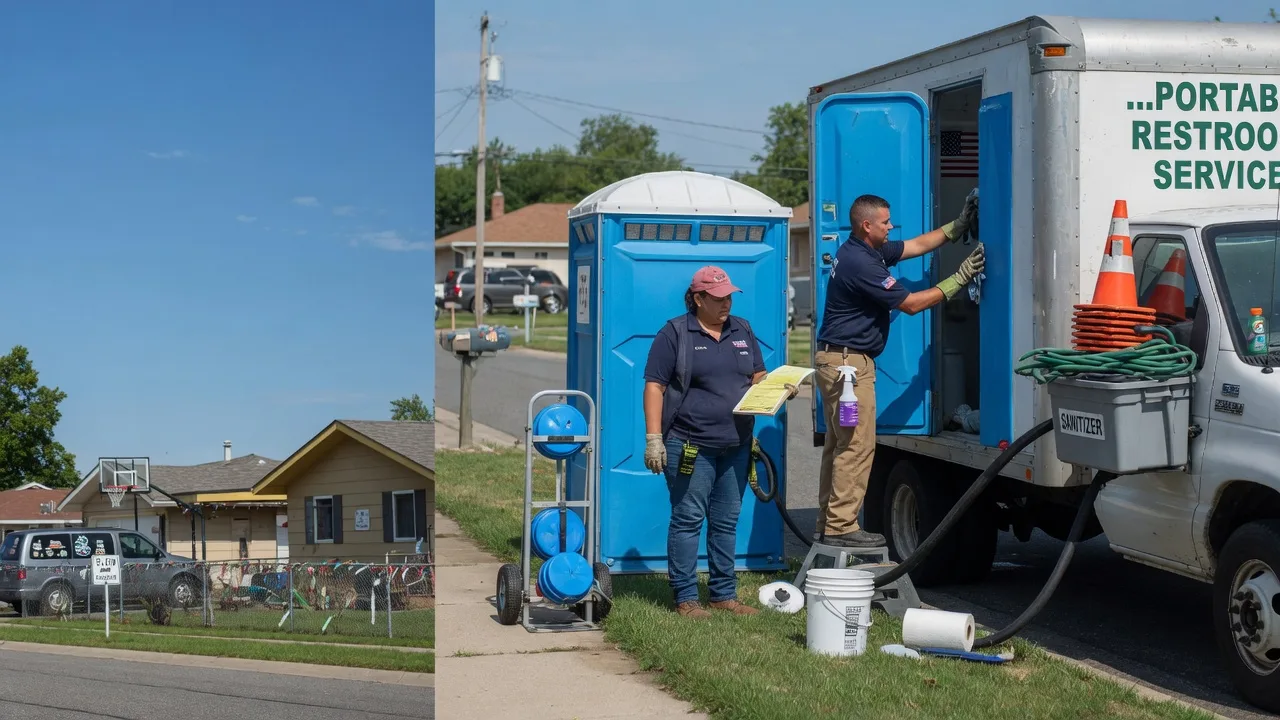 Portable Toilet Rental in Greenfield, IL near me
